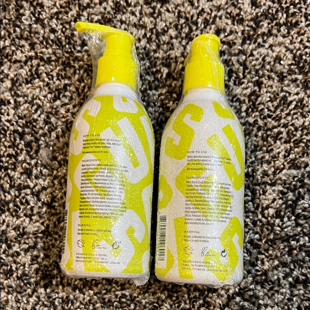 Gussi Hair Care Duo with Yellow Accents - Picture 2 of 2